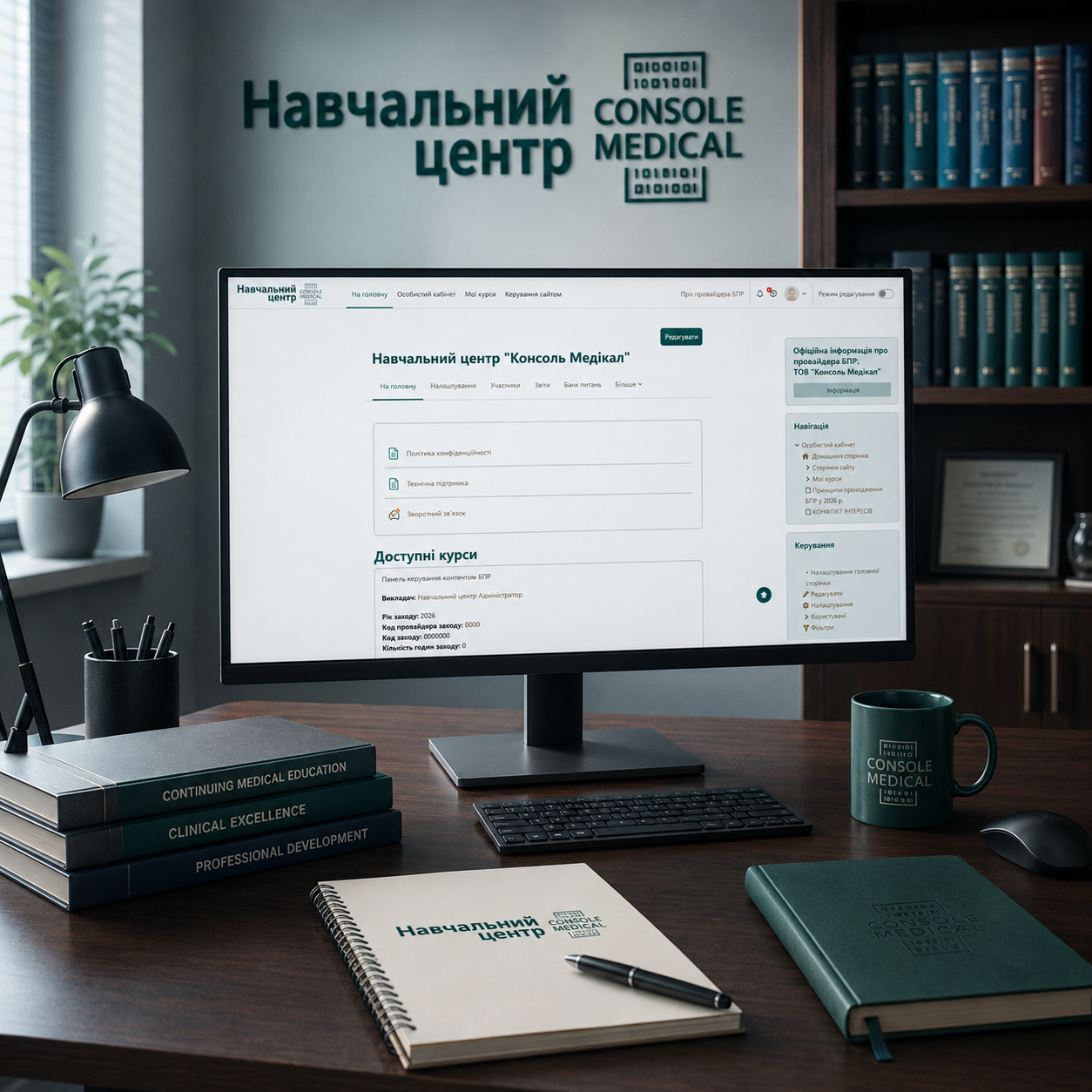 Учебный центр «Консоль Медикал» провайдера № 2929 мероприятий непрерывного професионального развития.